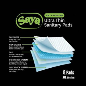 Saya Sanitary Pads XXL